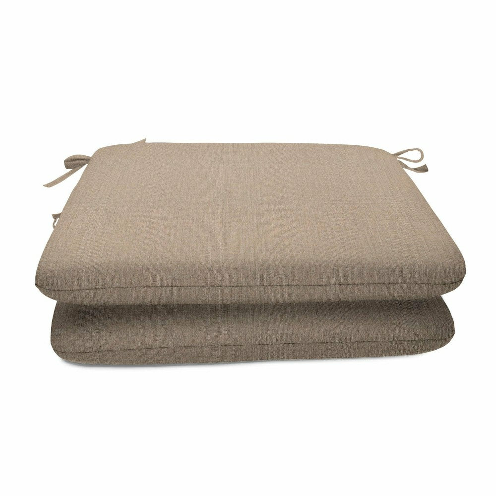 Sunbrella Premium Chair Cushion with Ties | Plow & Hearth