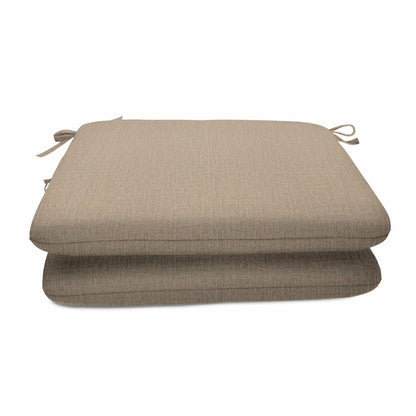Sunbrella Premium Chair Cushion with Ties | Plow & Hearth