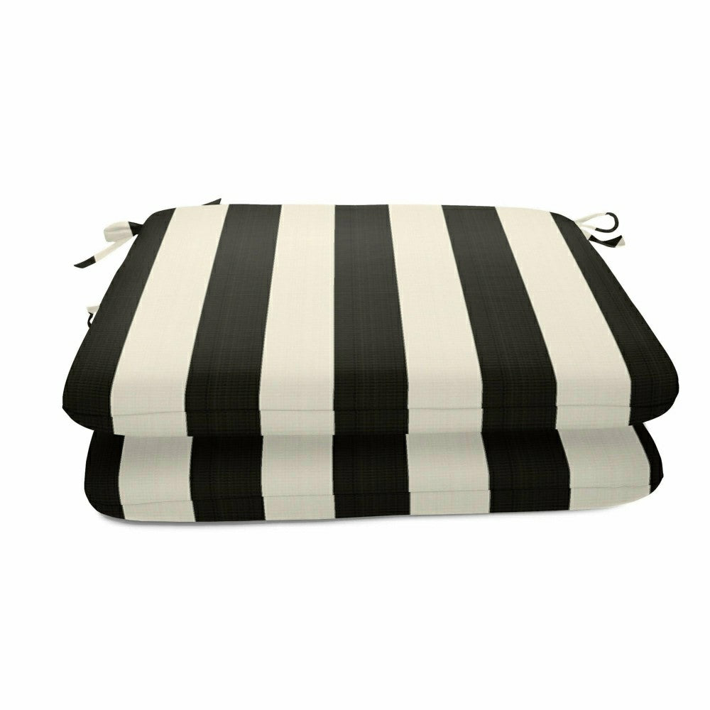 Sunbrella Premium Chair Cushion with Ties | Plow & Hearth