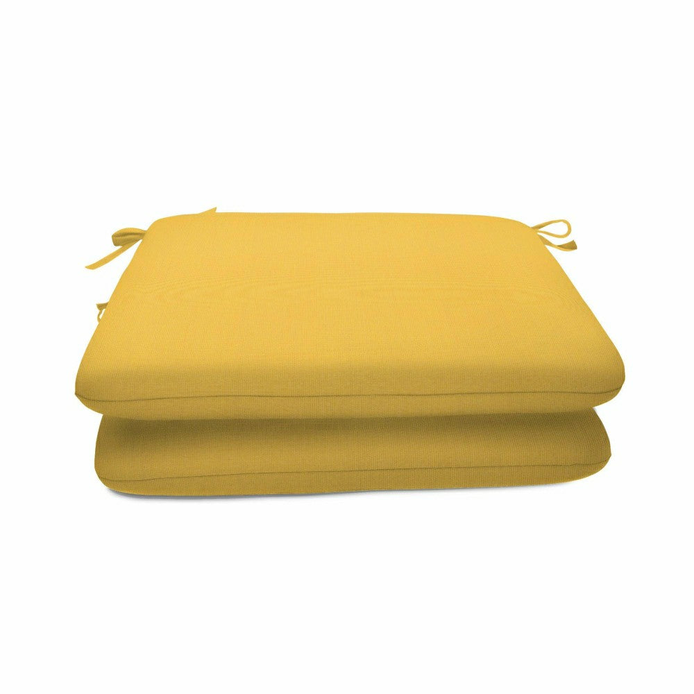 Sunbrella Premium Chair Cushion with Ties | Plow & Hearth