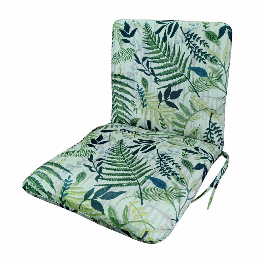 Classic Hinged Chair Cushion with Ties | Plow & Hearth