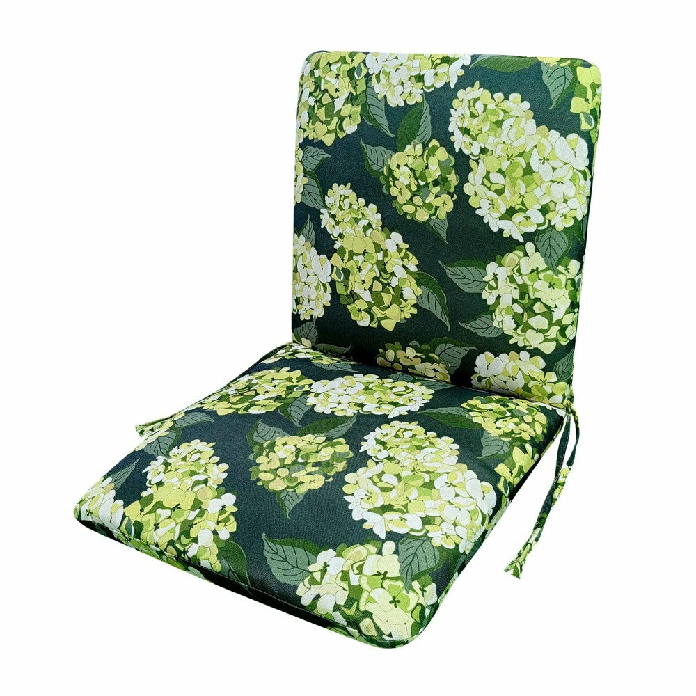 Classic Hinged Chair Cushion with Ties | Plow & Hearth