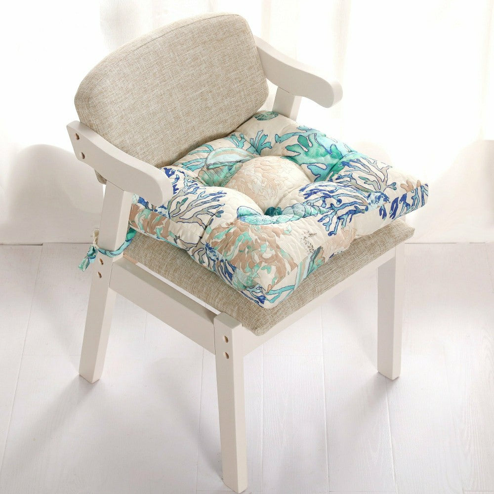 Atlantis Jade Chair Pads Set of 4 | Plow & Hearth