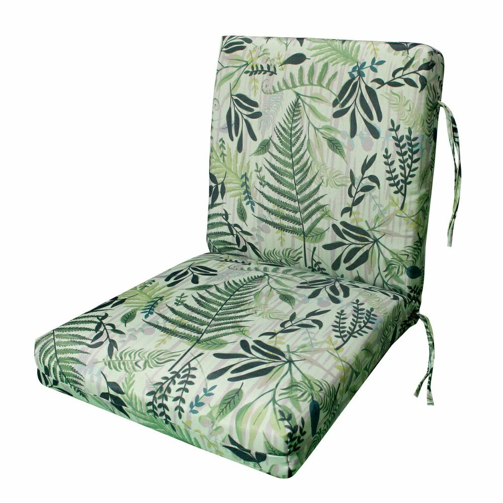 Classic Club Cushion with Ties | Plow & Hearth