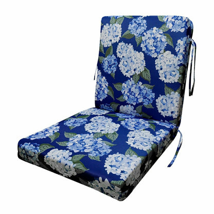Classic Club Cushion with Ties | Plow & Hearth