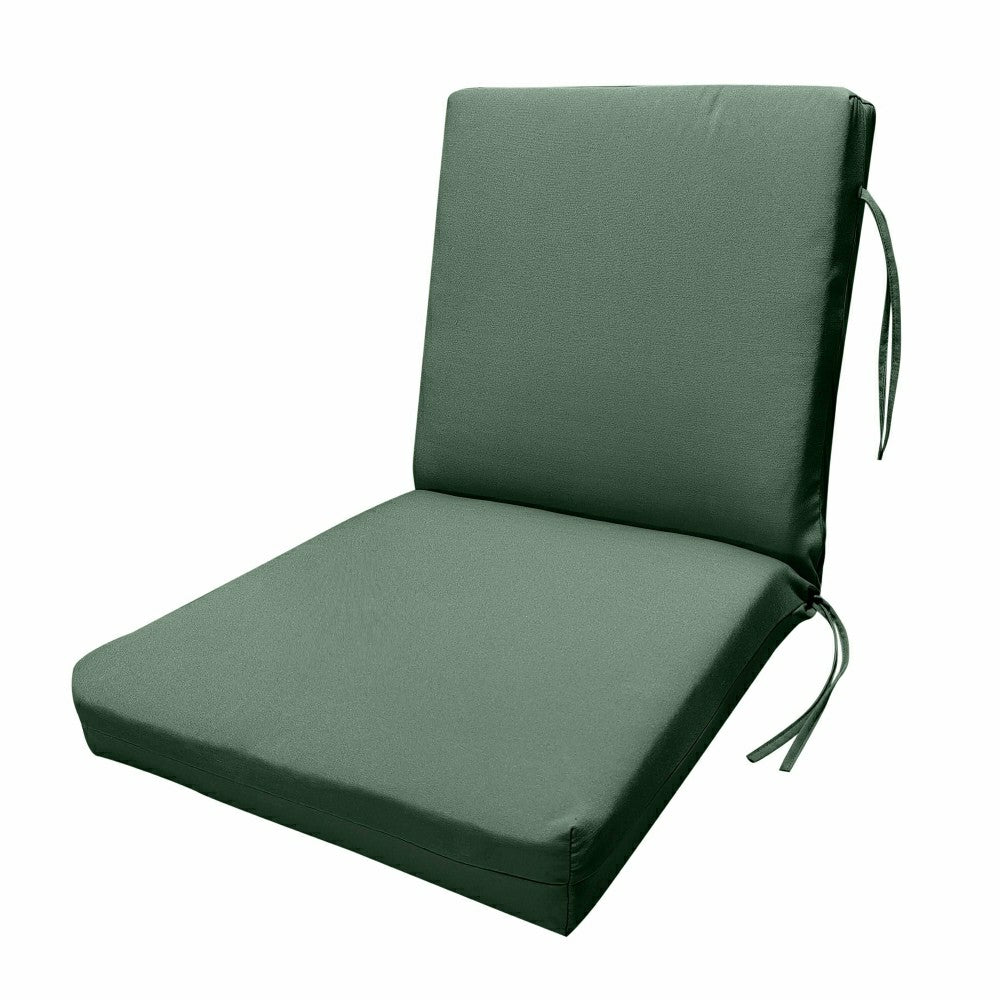 Classic Club Cushion with Ties | Plow & Hearth