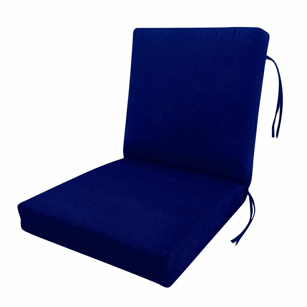 Classic Club Cushion with Ties | Plow & Hearth