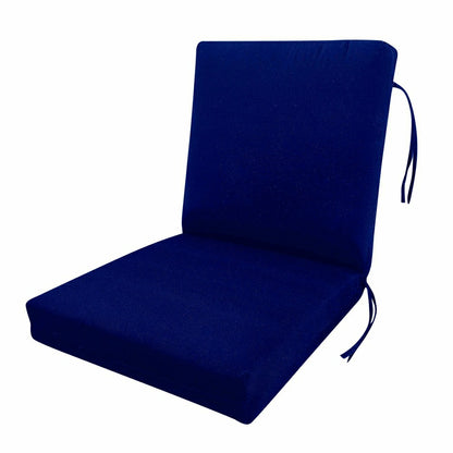 Classic Club Cushion with Ties | Plow & Hearth