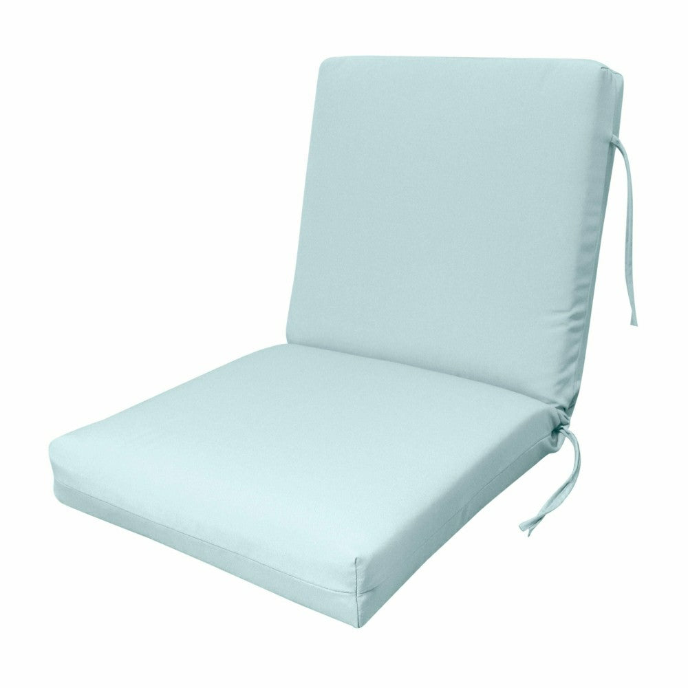 Classic Club Cushion with Ties | Plow & Hearth