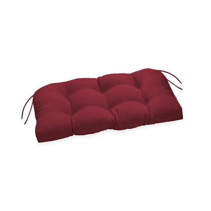 Classic Bench/Glider Cushion with Ties, 41" x 20" x 3" | Plow & Hearth