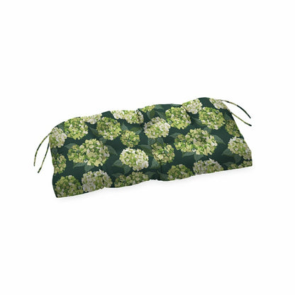 Classic Bench/Glider Cushion with Ties, 41" x 20" x 3" | Plow & Hearth