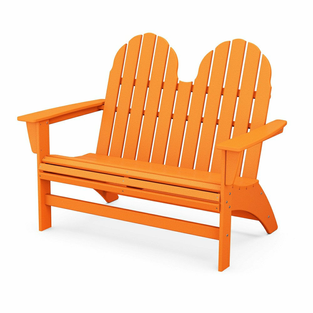 POLYWOOD® Adirondack Bench | Plow & Hearth