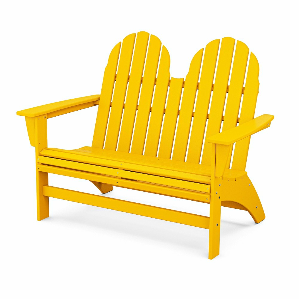 POLYWOOD® Adirondack Bench | Plow & Hearth