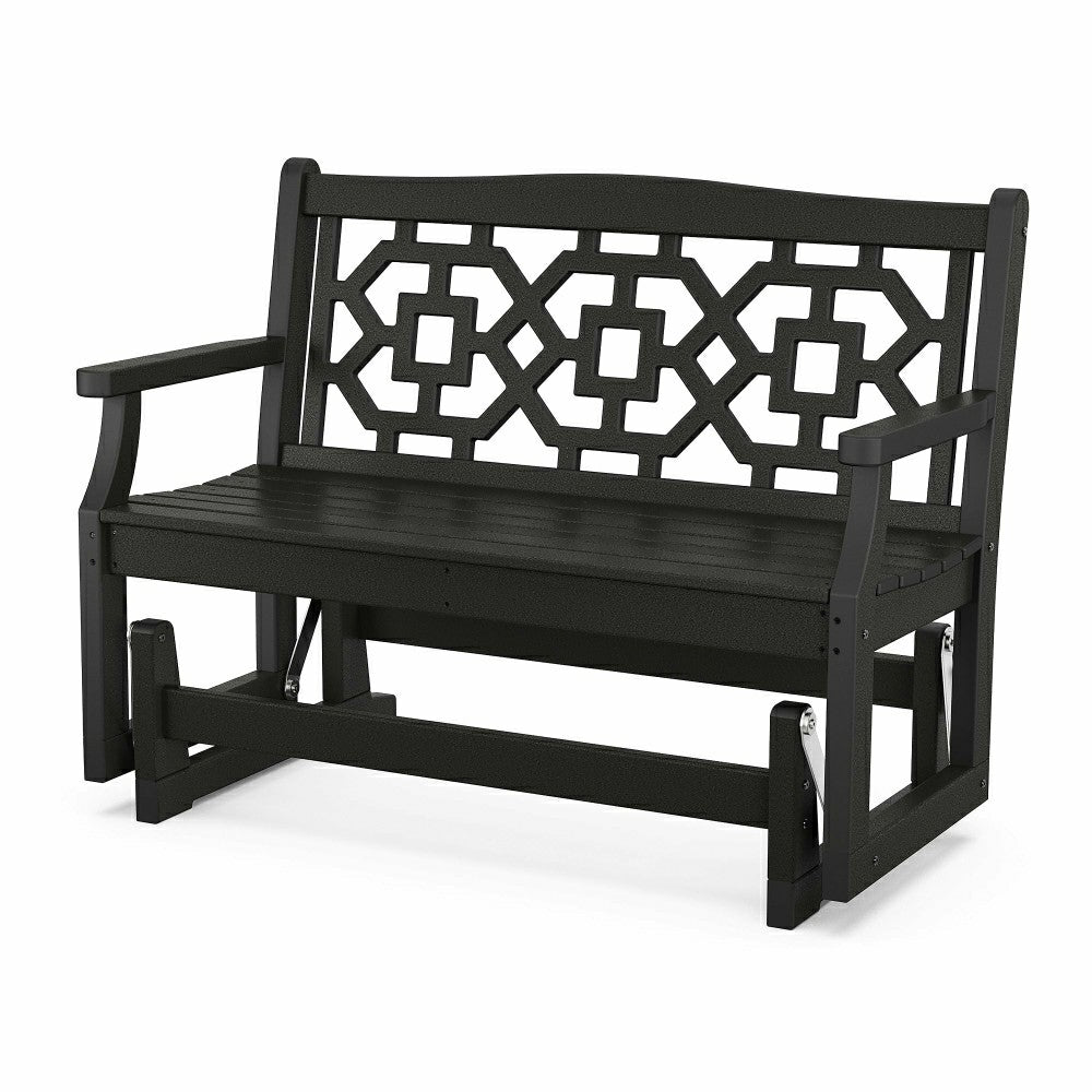 POLYWOOD® Chinoiserie Glider | Plow & Hearth