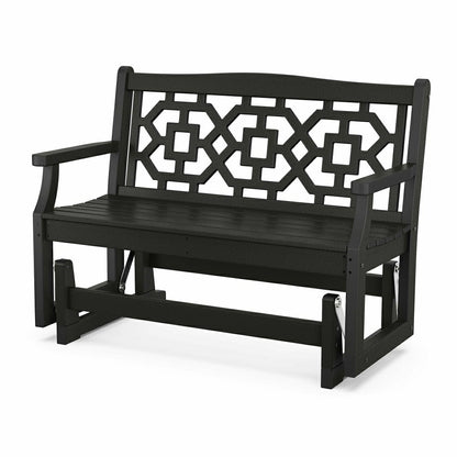 POLYWOOD® Chinoiserie Glider | Plow & Hearth