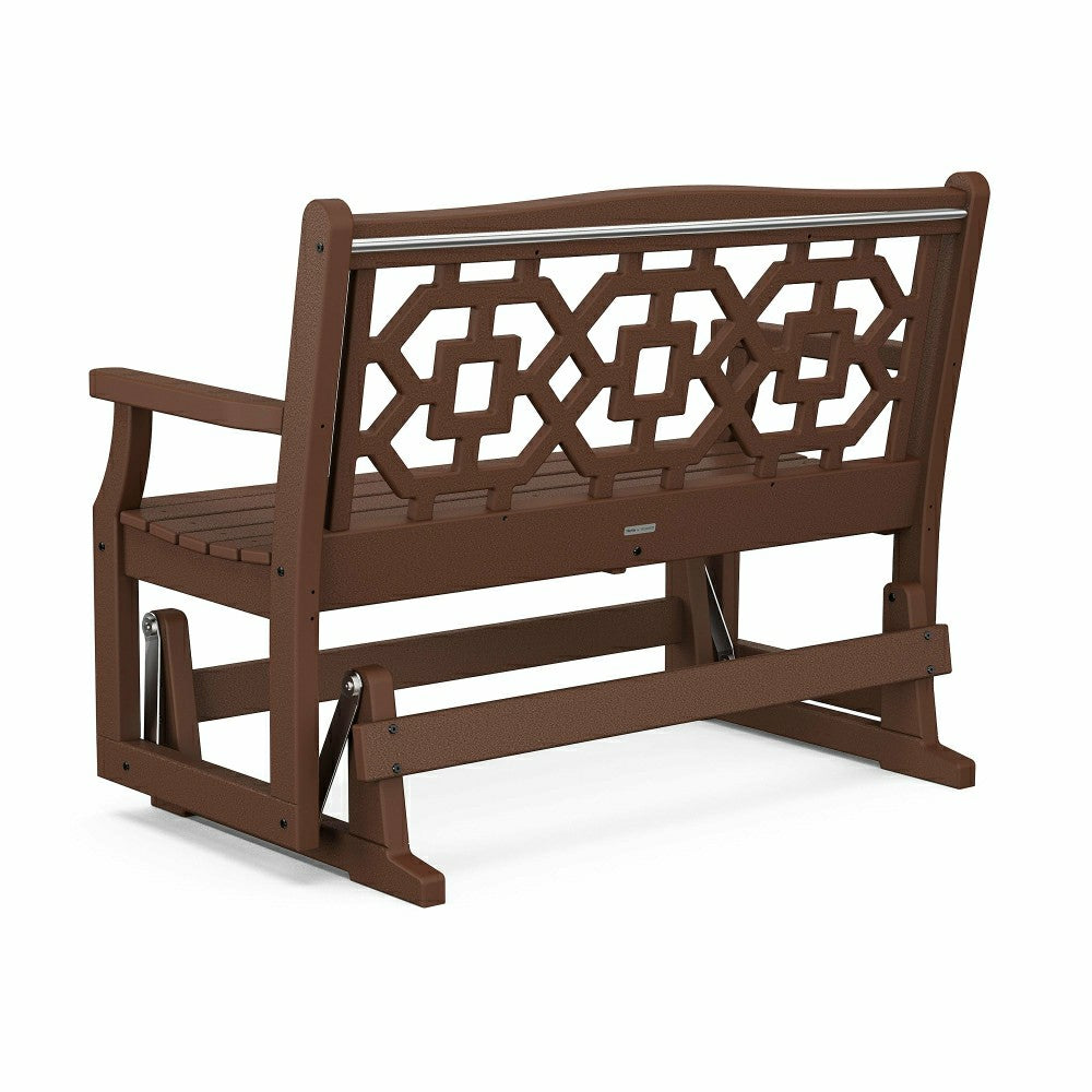 POLYWOOD® Chinoiserie Glider | Plow & Hearth