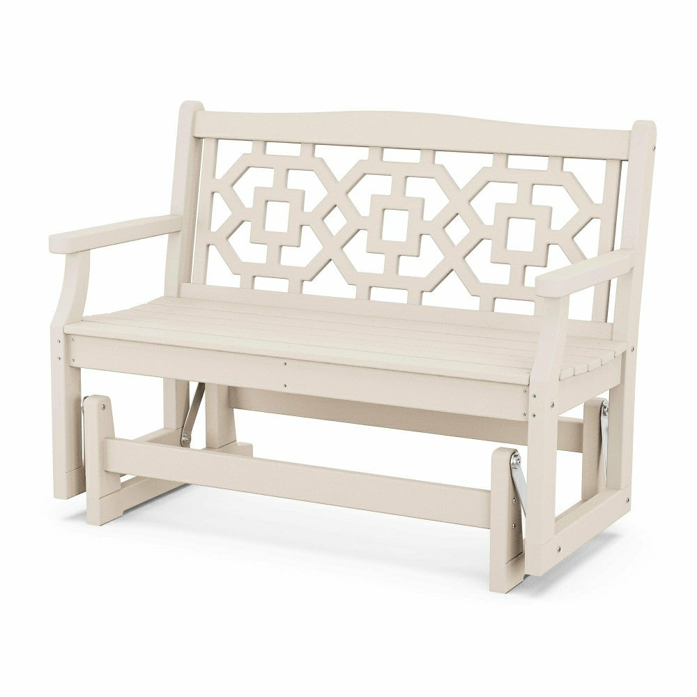 POLYWOOD® Chinoiserie Glider | Plow & Hearth