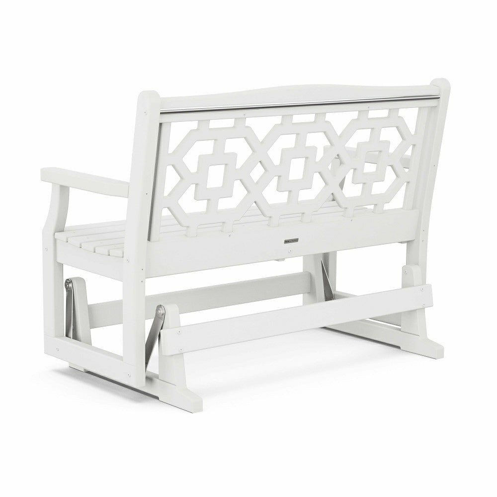 POLYWOOD® Chinoiserie Glider | Plow & Hearth