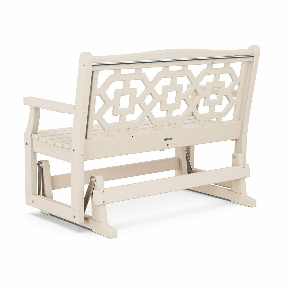 POLYWOOD® Chinoiserie Glider | Plow & Hearth