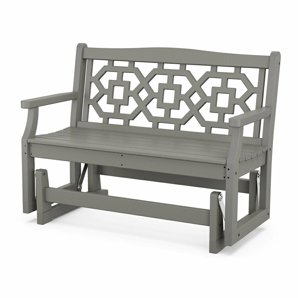 POLYWOOD® Chinoiserie Glider | Plow & Hearth