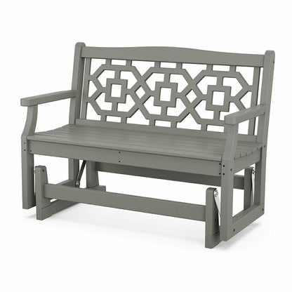 POLYWOOD® Chinoiserie Glider | Plow & Hearth