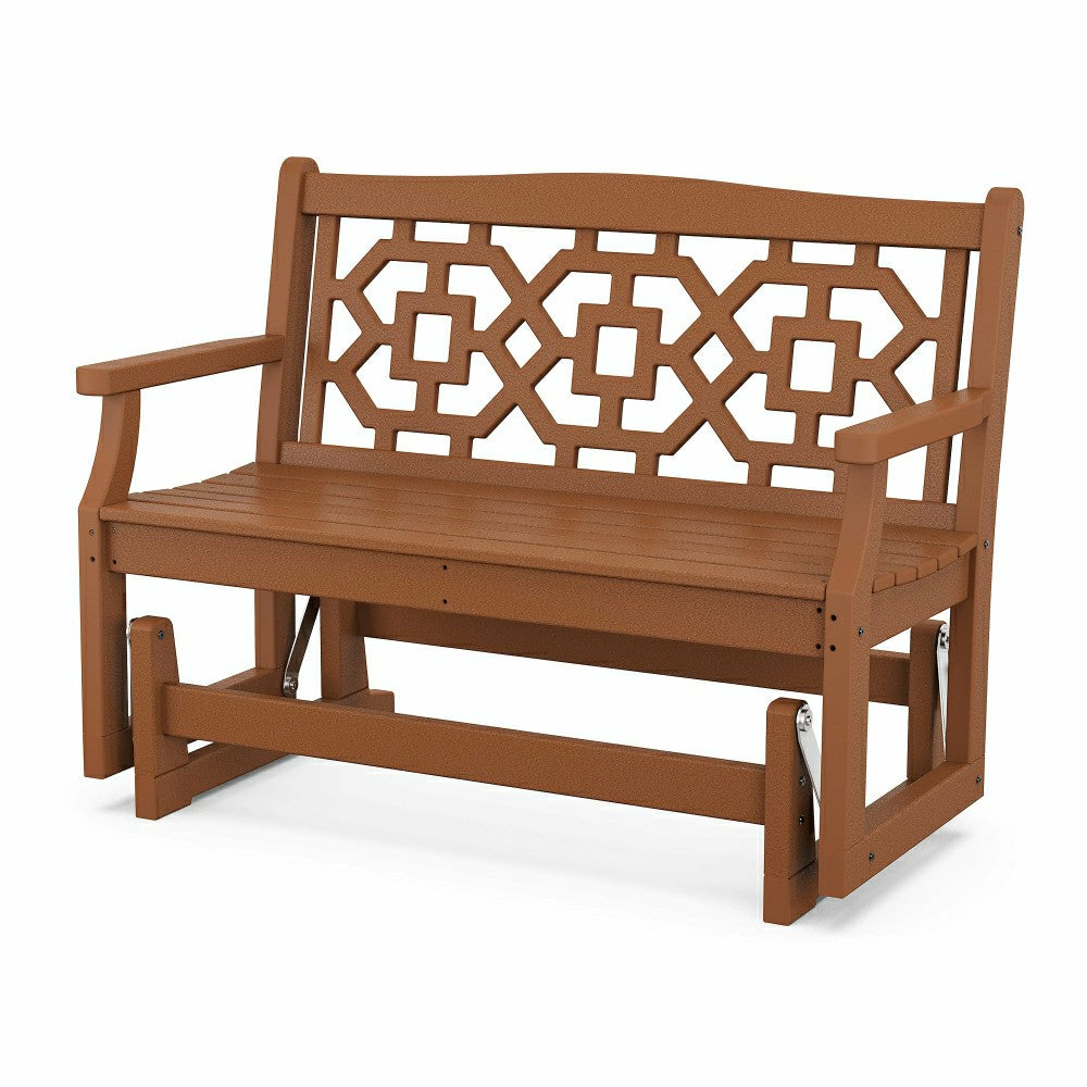 POLYWOOD® Chinoiserie Glider | Plow & Hearth