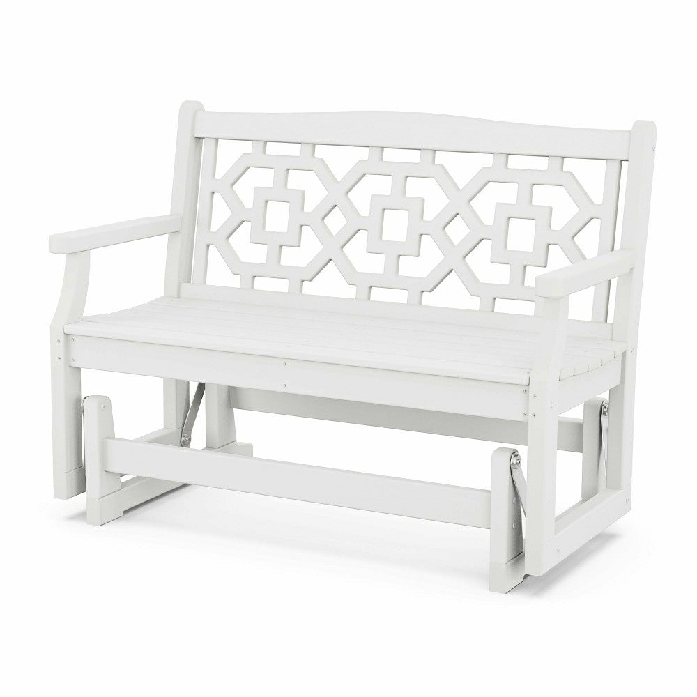 POLYWOOD® Chinoiserie Glider | Plow & Hearth