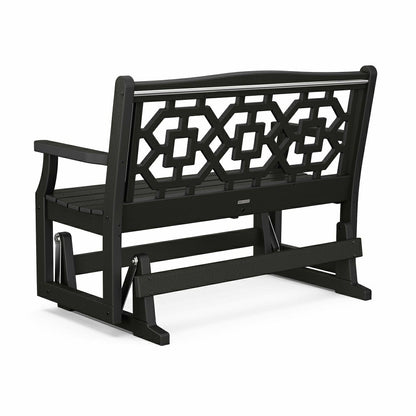 POLYWOOD® Chinoiserie Glider | Plow & Hearth