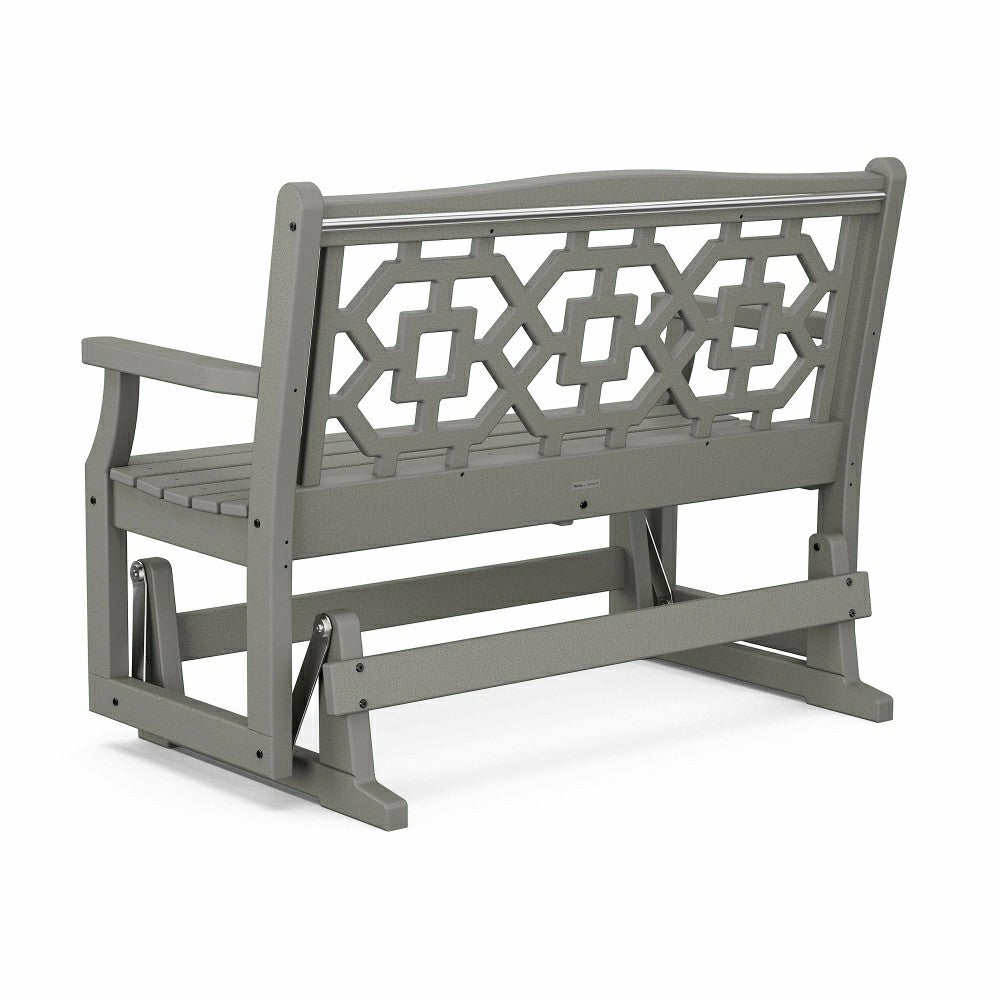 POLYWOOD® Chinoiserie Glider | Plow & Hearth