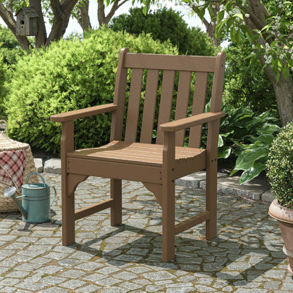 POLYWOOD® Vineyard Garden Armchair | Plow & Hearth