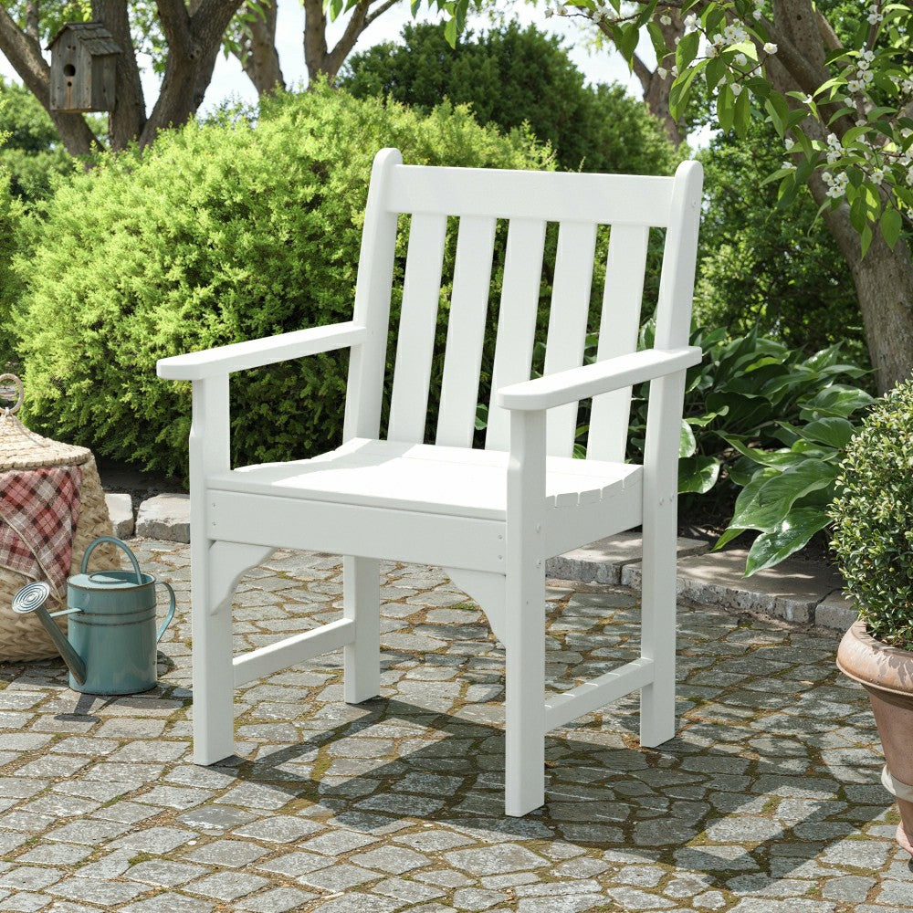 POLYWOOD® Vineyard Garden Armchair | Plow & Hearth