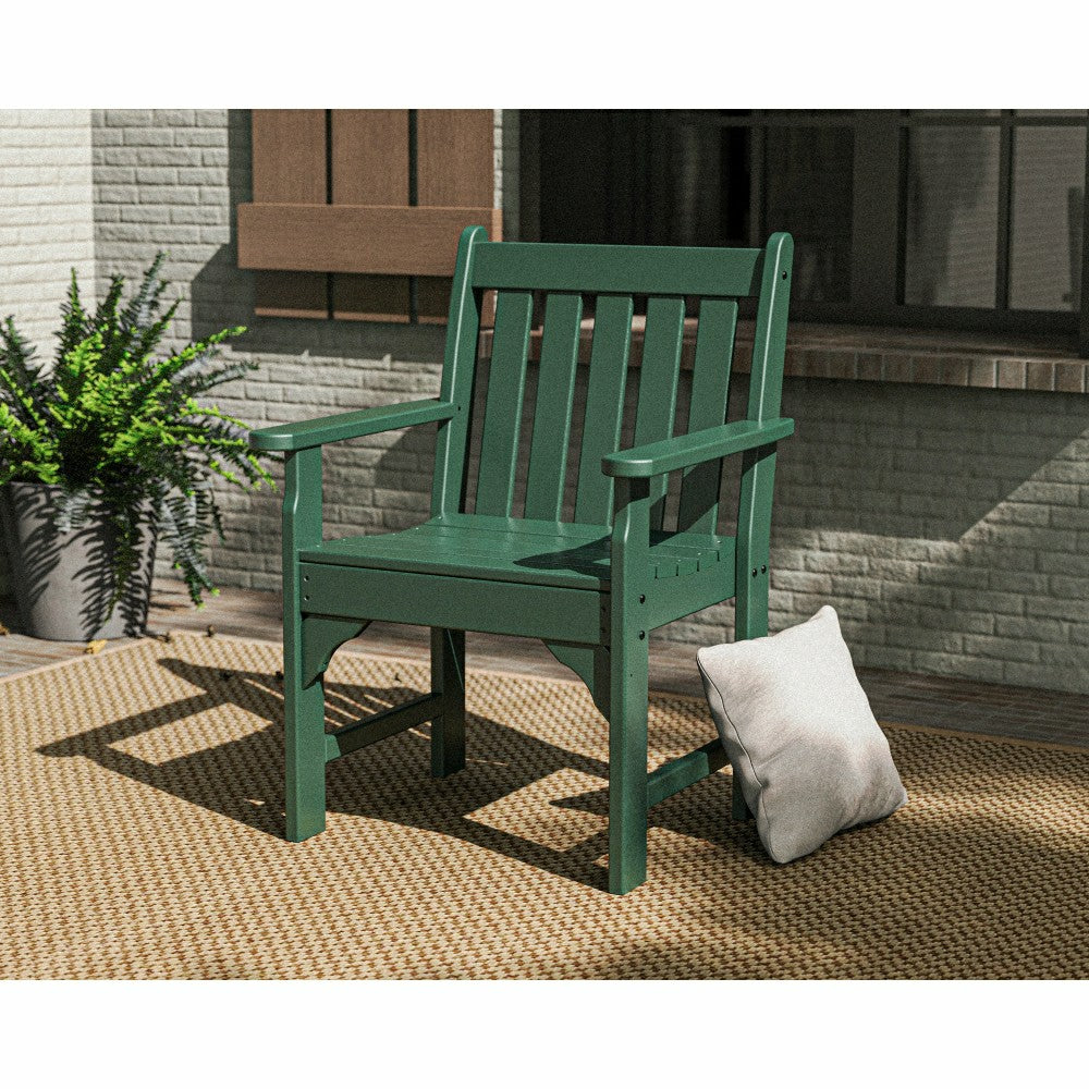 POLYWOOD® Vineyard Garden Armchair | Plow & Hearth