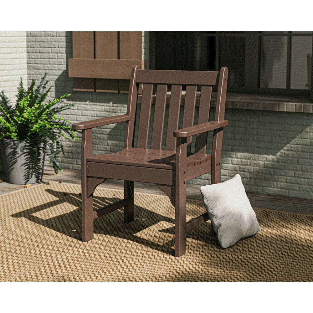 POLYWOOD® Vineyard Garden Armchair | Plow & Hearth