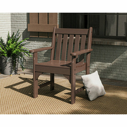 POLYWOOD® Vineyard Garden Armchair | Plow & Hearth