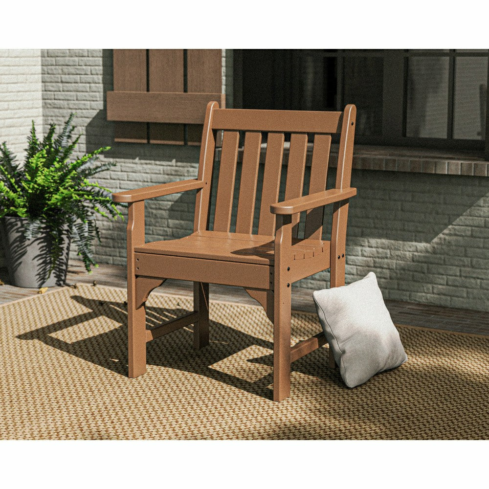 POLYWOOD® Vineyard Garden Armchair | Plow & Hearth