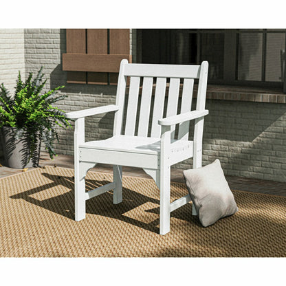 POLYWOOD® Vineyard Garden Armchair | Plow & Hearth