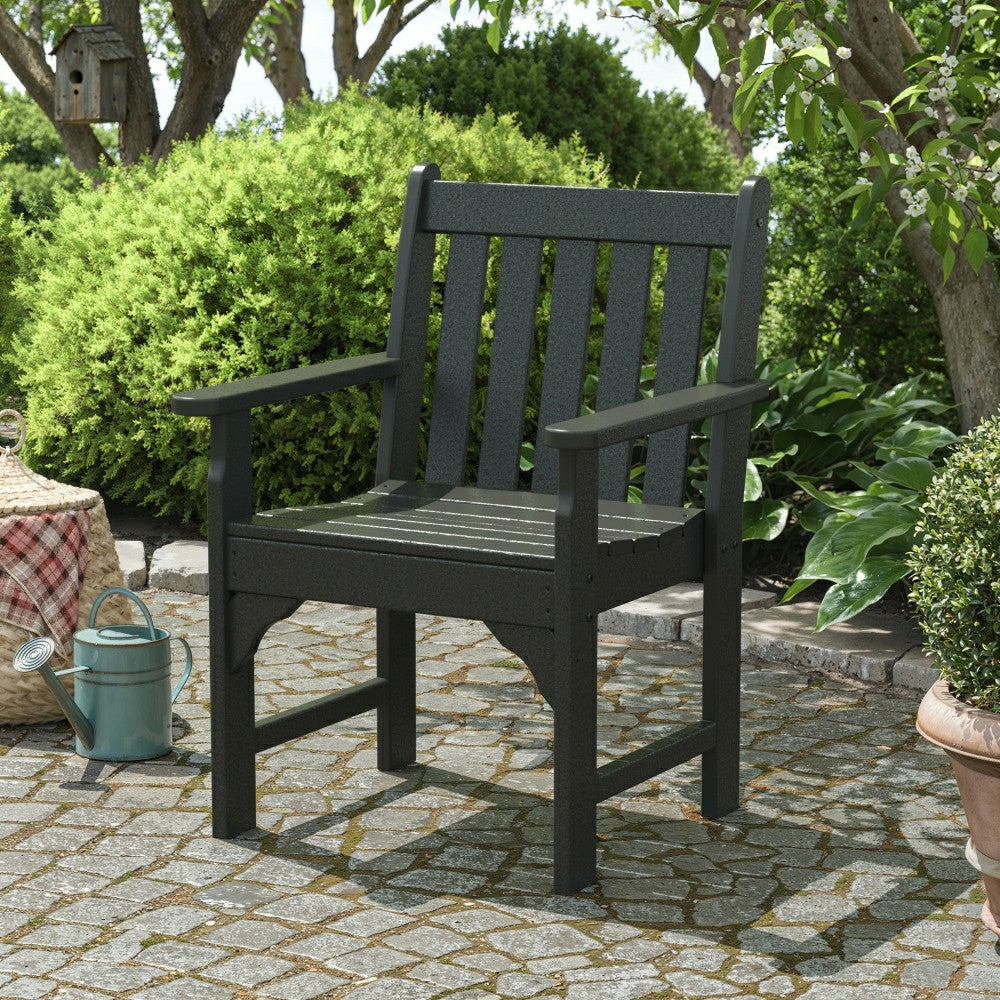 POLYWOOD® Vineyard Garden Armchair | Plow & Hearth