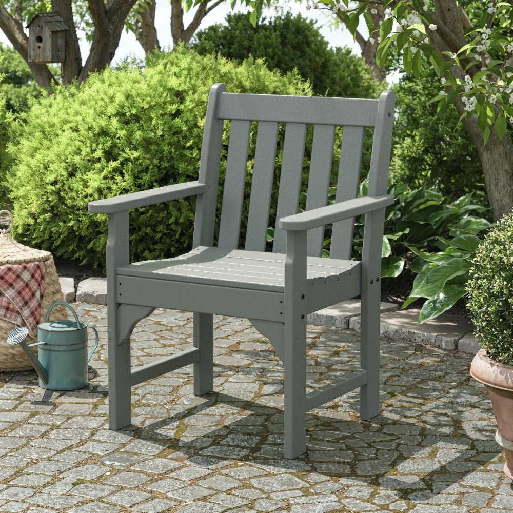 POLYWOOD® Vineyard Garden Armchair | Plow & Hearth