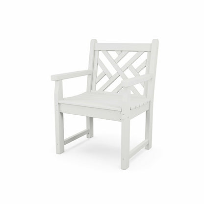 POLYWOOD® Chippendale Garden Armchair | Plow & Hearth