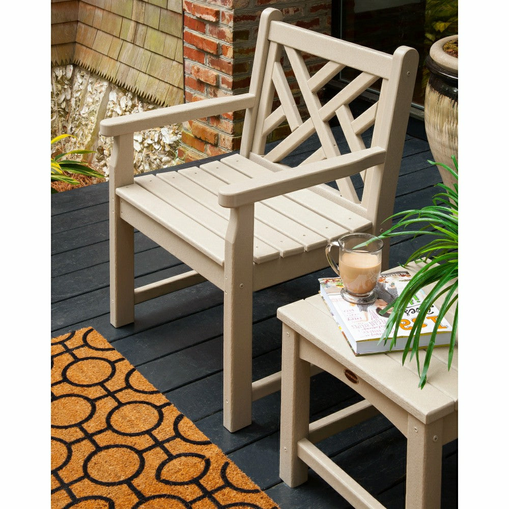 POLYWOOD® Chippendale Garden Armchair | Plow & Hearth
