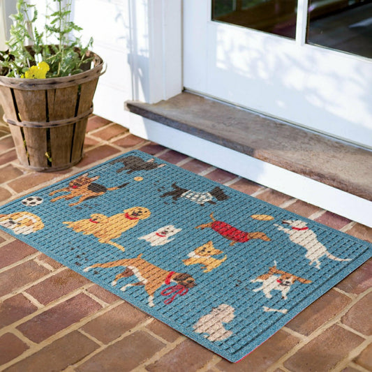 Dog Park Deluxe WaterHog® Mat | Plow & Hearth