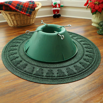 WaterHog® Spill-Proof Christmas Tree Mat | Plow & Hearth