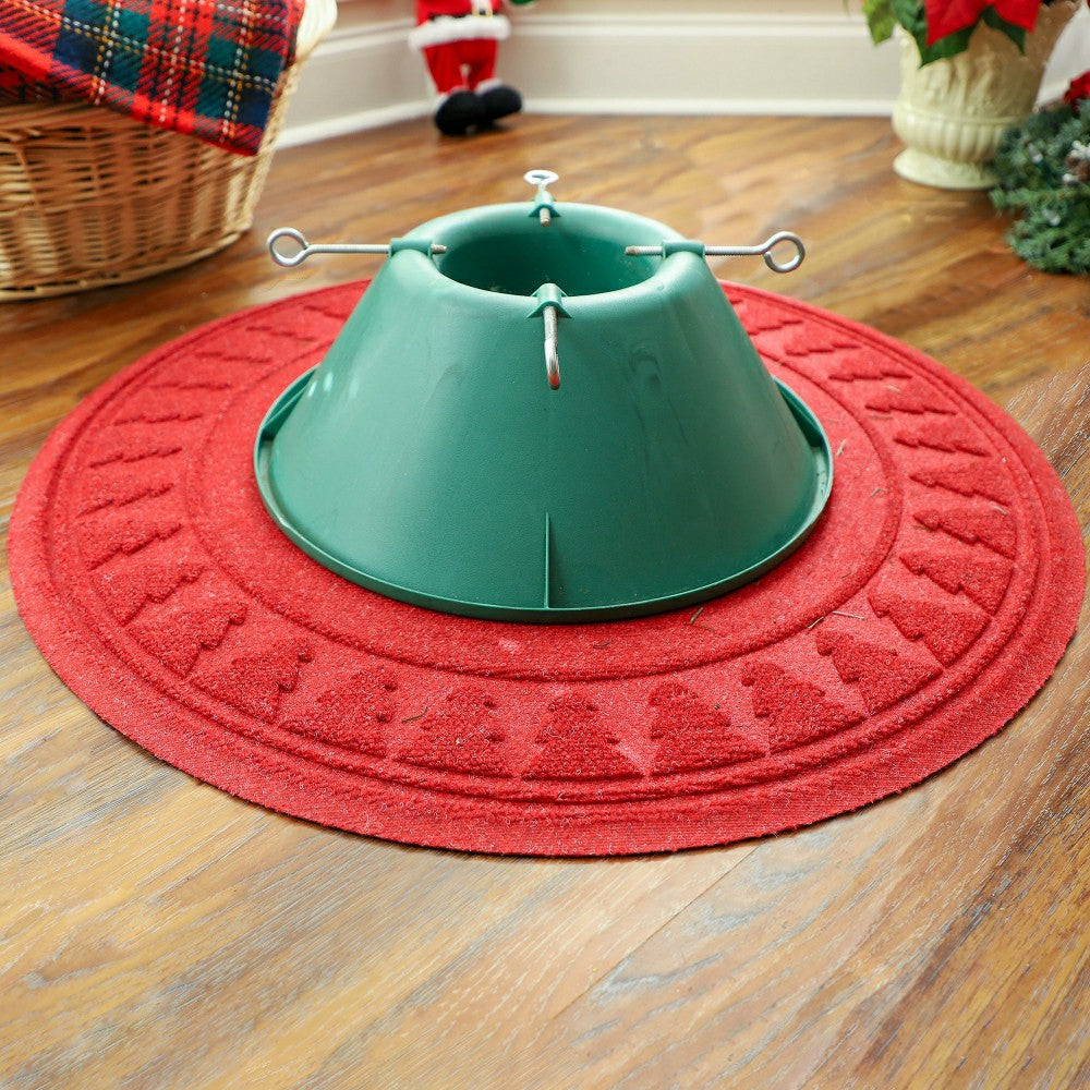 WaterHog® Spill-Proof Christmas Tree Mat | Plow & Hearth