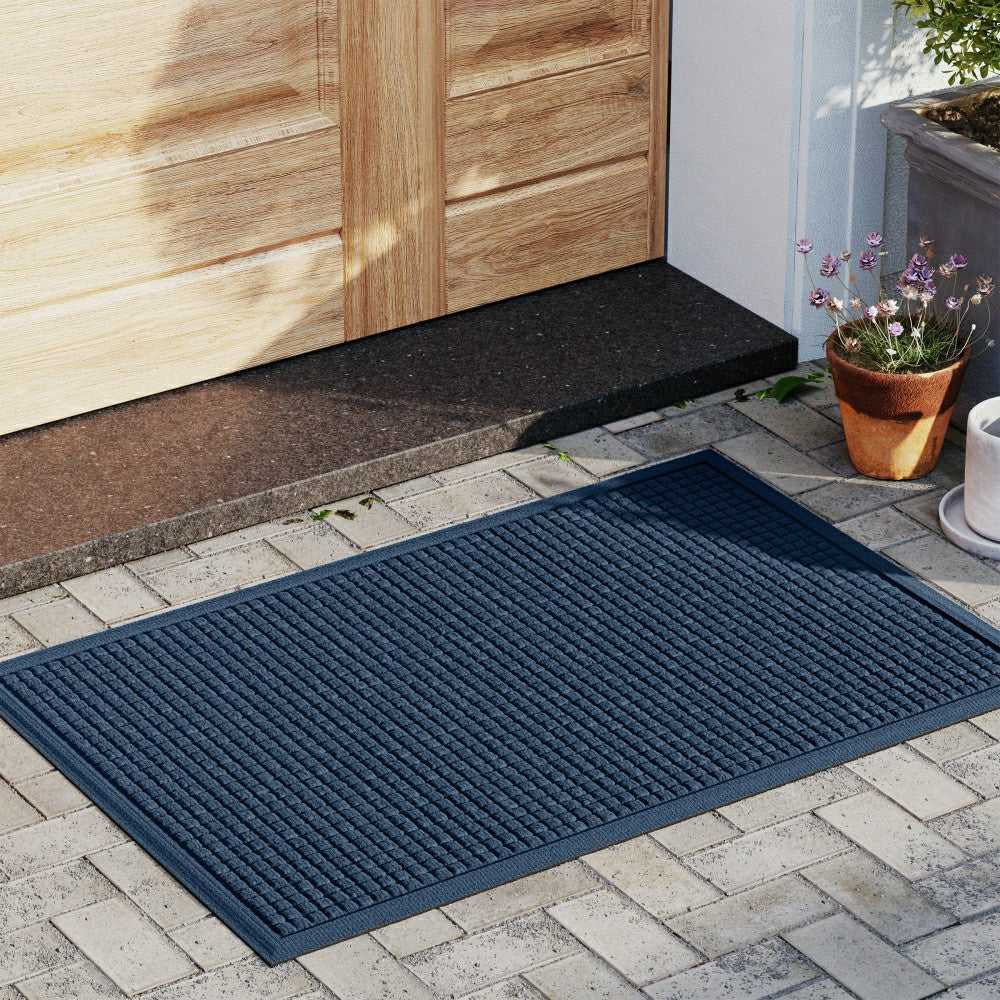 WaterHog® Indoor/Outdoor Cubes Doormat, 2' x 3' | Plow & Hearth