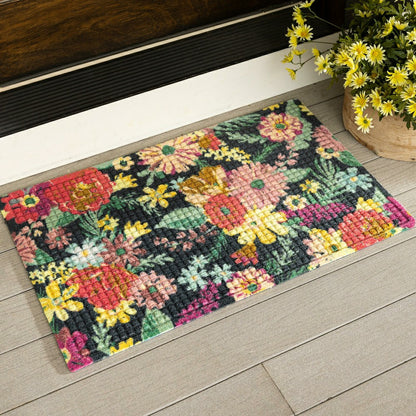 WaterHog® Printed Doormat, Fresh Picked Pattern | Plow & Hearth