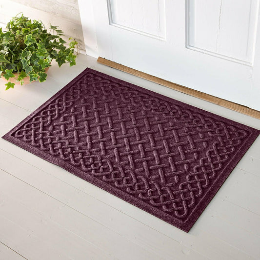 WaterHog® Cable Weave Doormat, 3' x 5' | Plow & Hearth