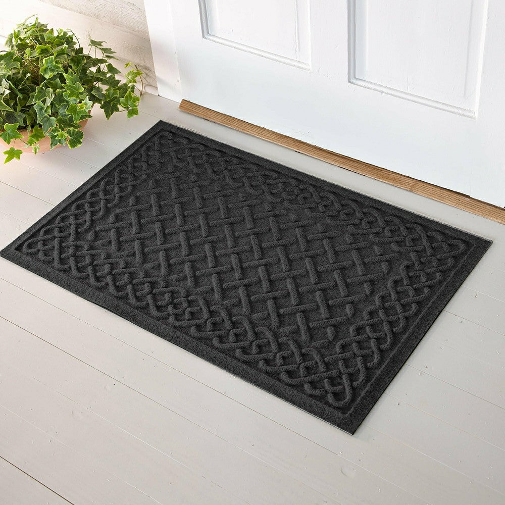 WaterHog® Cable Weave Doormat, 3' x 5' | Plow & Hearth