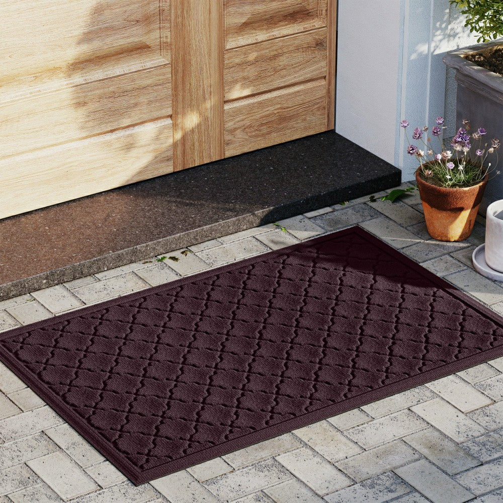 WaterHog® Indoor/Outdoor Geometric Doormat, 2' x 3' | Plow & Hearth