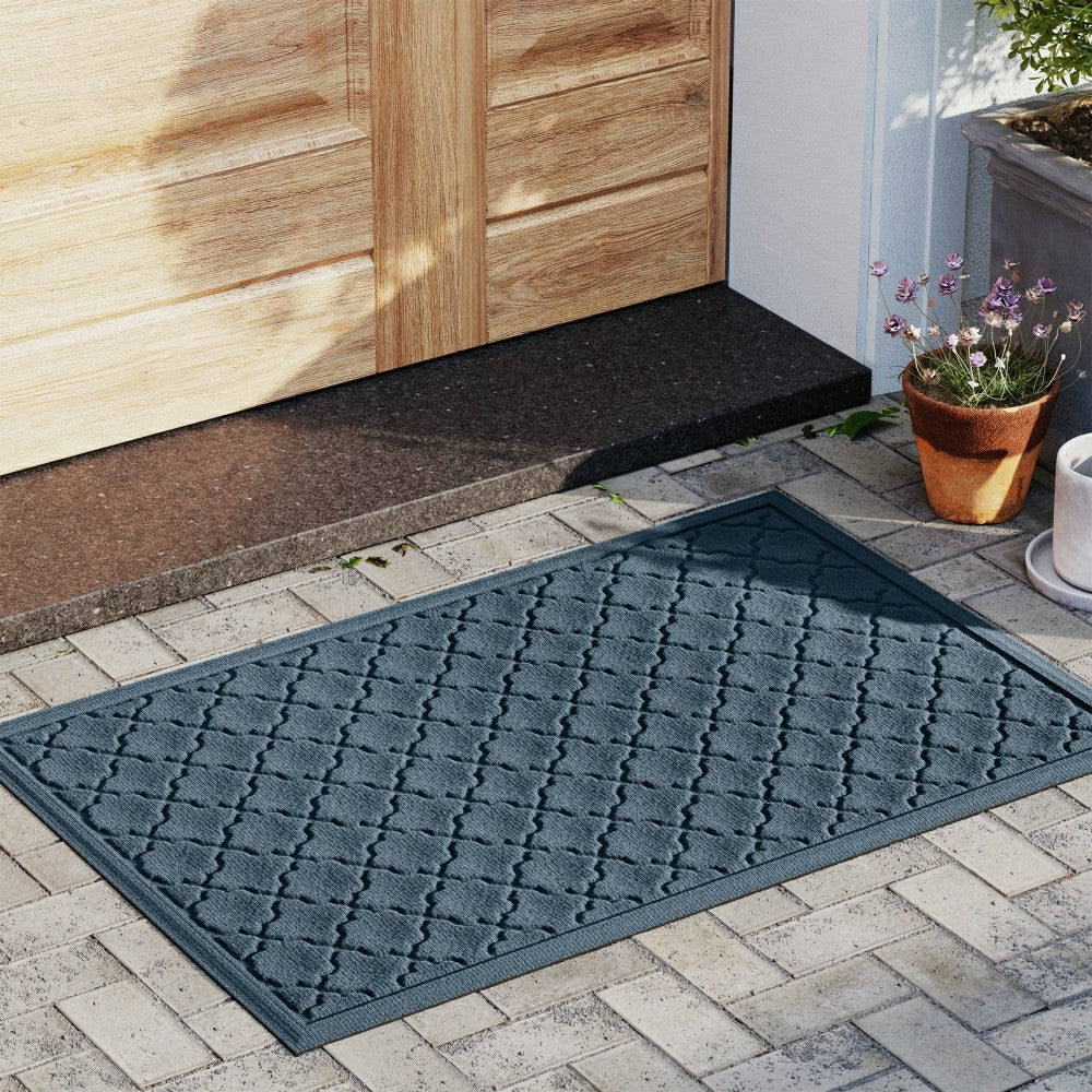 WaterHog® Indoor/Outdoor Geometric Doormat, 2' x 3' | Plow & Hearth