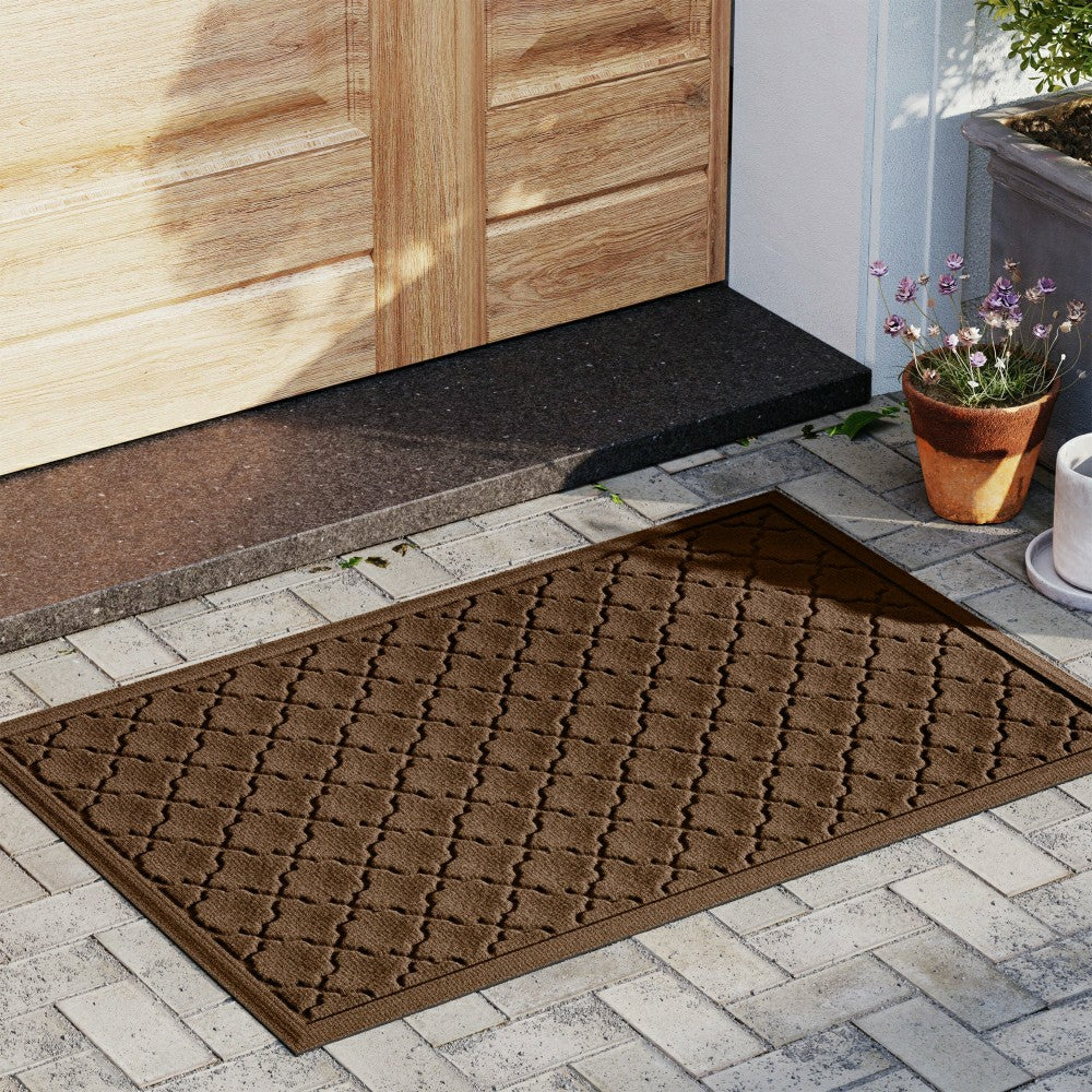 WaterHog® Indoor/Outdoor Geometric Doormat, 2' x 3' | Plow & Hearth